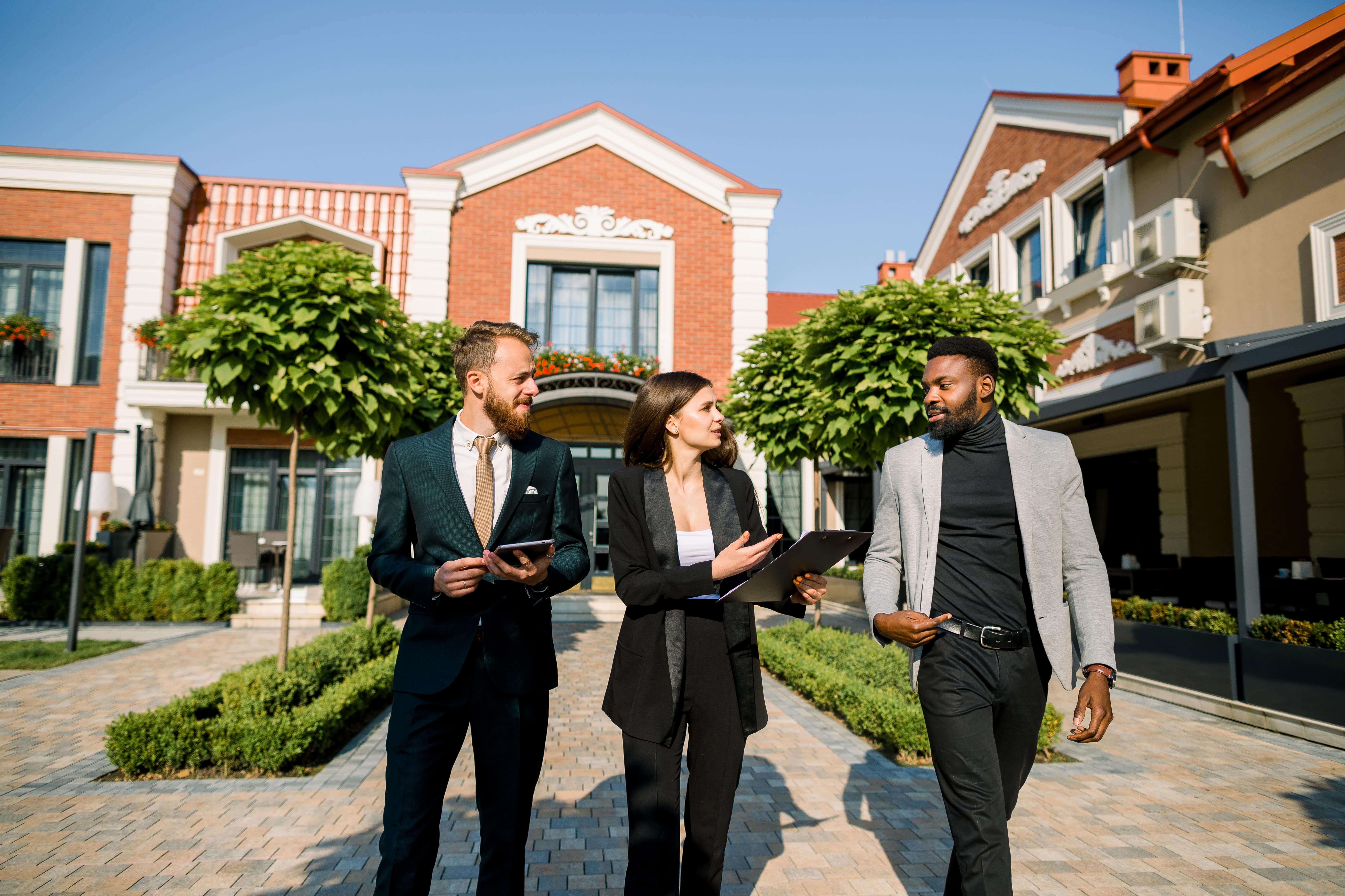 Professional team of property managers